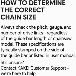 3. 1-4 inch pitch 43 guage sawchain note3